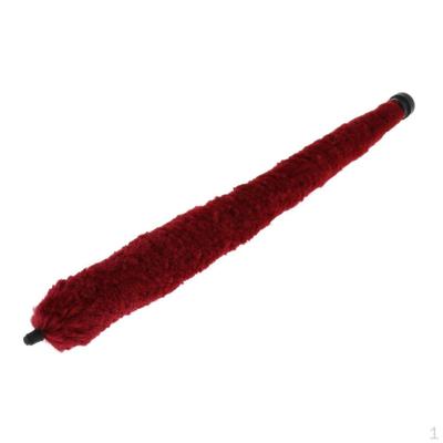 Panno Pulitore per Pennello Tenore Ricambi per Strumento a Fiato - Rosso
