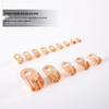 Purple Copper Open-End Wire Connector Lug Terminal for Electricians
