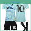 Uniforme da Calcio Messi Miami di Alta Qualità Adatta a Tutte le Stagioni Unisex Taglia Adulto