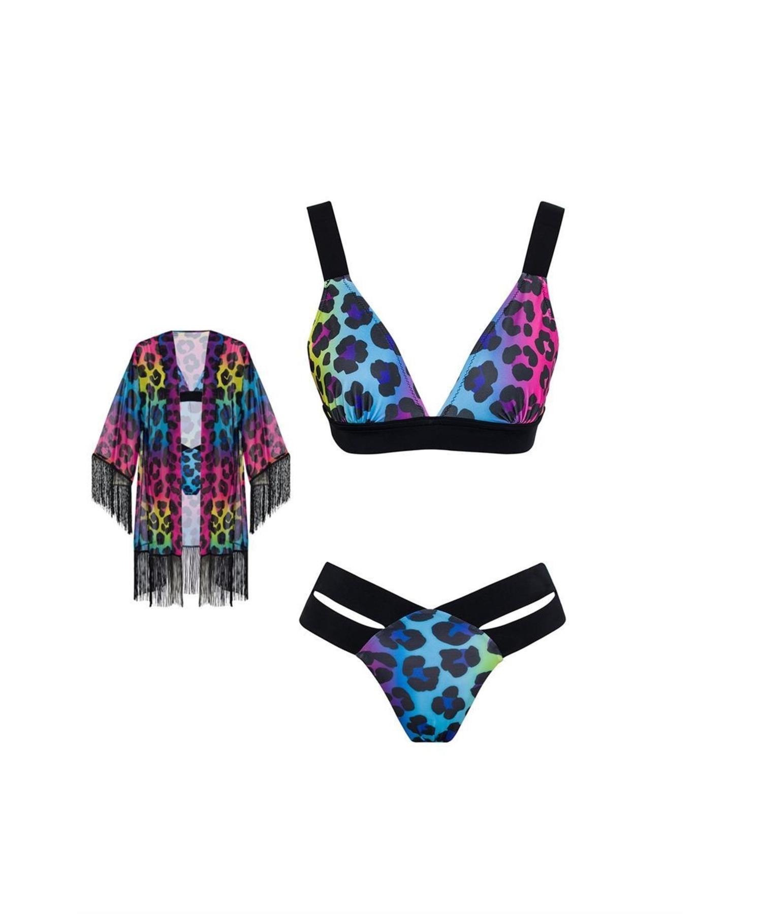 

Бразильский комплект бикини с толстыми ремешками Pareolu