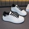Little White Shoes Men's and Women's Versatile Breathable Board Shoes Summer New Casual Sports Shoes Heightening Platform Casual Net Shoes