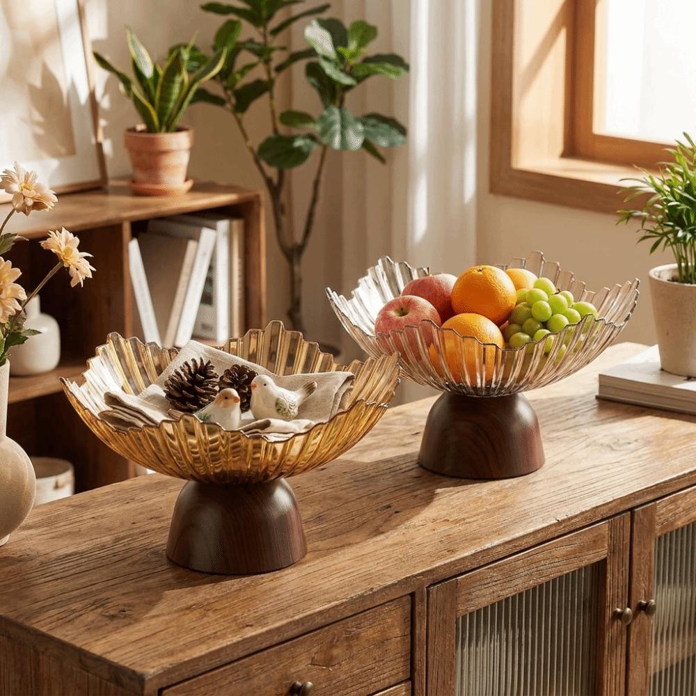 Modern Storage Tray Multi-functional Snack Storage Holder Stylish Fruit Tray  Party
