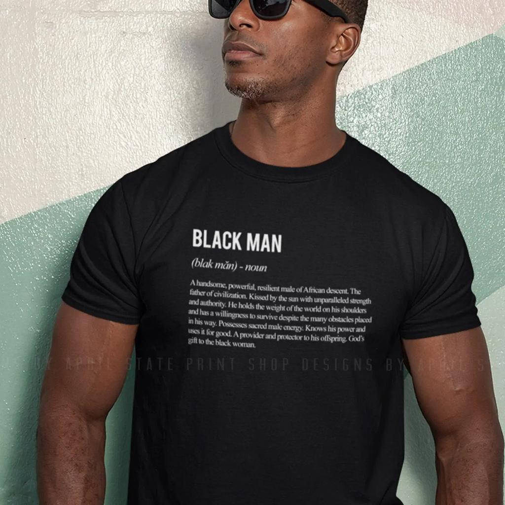 Black Unisex Definition Classic T Shirt Melanin Unisex African Heritage Culture Juneteenth For Him Dad Casual Vintage