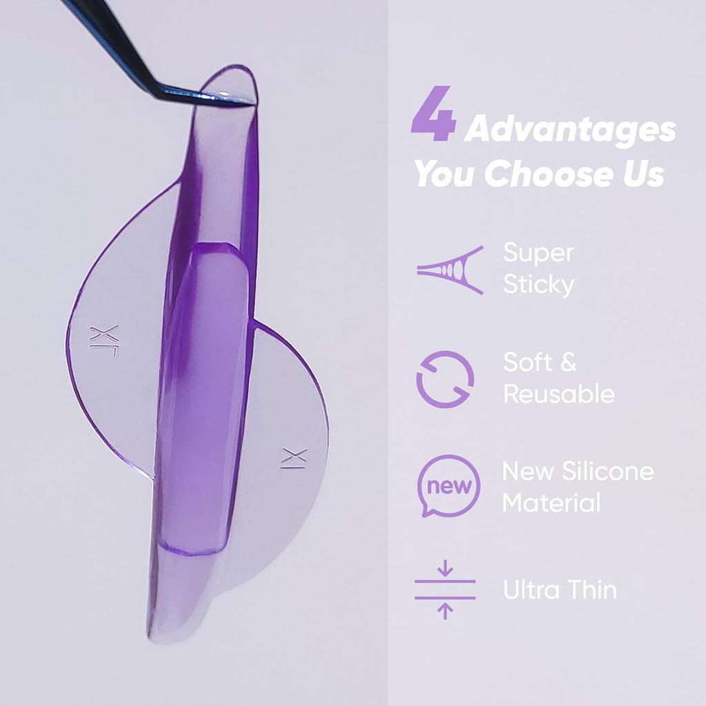 Lash Lift Rods Silicone Pads for Lash Lamination Shields 2024 Ultra Curl Flexible Reusable Curler DIY Eyeash Perm Lifting Pads
