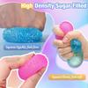 Soft Crunchy Slushie Squeeze Ball Blue Grass Ball Squeeze Toy Crispy Handmade Ball  Home Decoration