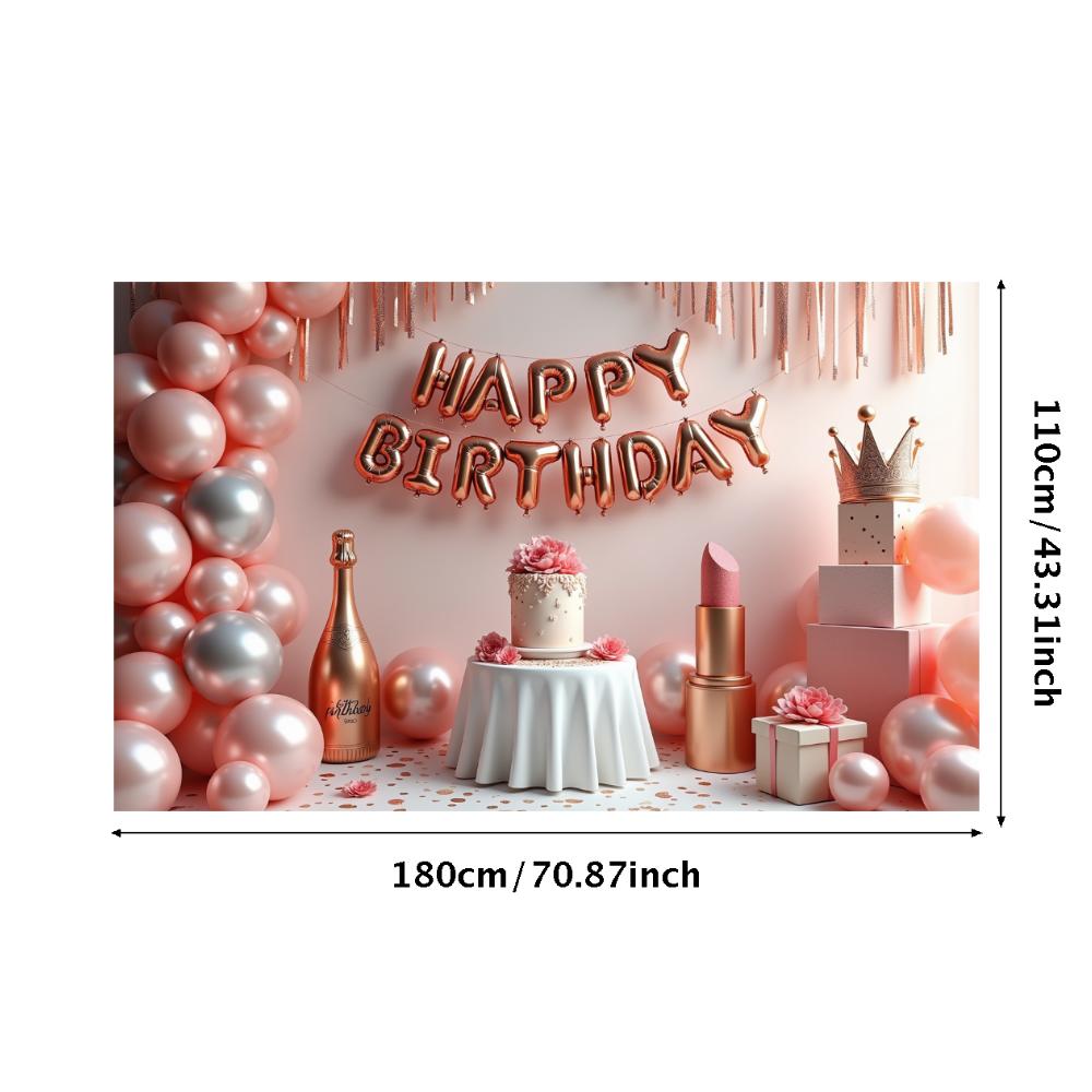 Banner Folienballons Kinderparty Party-Hintergrund Tortendekoration Partydekoration Für Eventdekoration