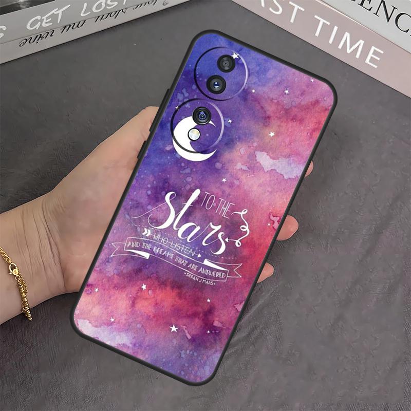 A Court of Mist and Fury Sarah J Maas Case For Honor X8b X9b X8 X9 X6a X7a X8a X9a Cover For Honor Magic 6 5 Pro 50 70 90 Lite