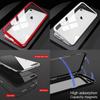 Iphone X 78 Plus Luxury Magnetic Metal Frame Tempered Glass Back Case Cover