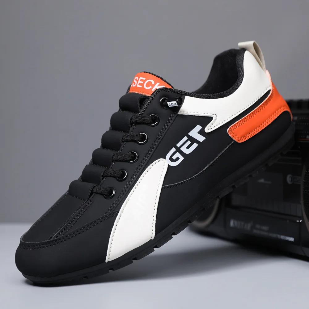 New Men's Shoes Brand Male Sneakers Outdoor Comfortable Falt Walking Shoes Fashion Lightweight Trainers Student Footwear