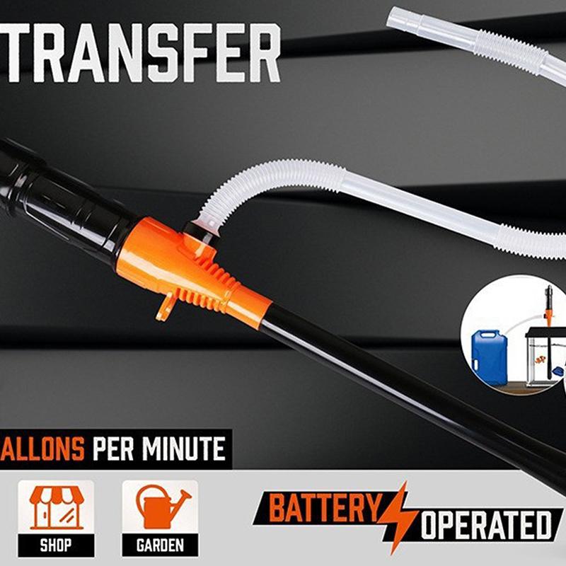 Liquid Oil Transfer Pump Water Pump Powered Electric Outdoor Car Vehicle Fuel Gas Transfer Suction Pumps Liquid Transfer Oil