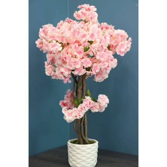 

Искусственная маленькая весенняя ветка дерева 80 см розового цвета