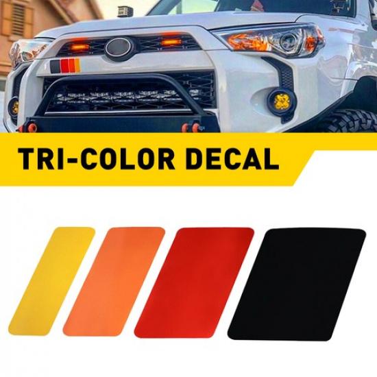 

Чотирьоххвильова смугаста наклейка-декаль для Toyota Tundra 4Runner FJ Cruiser RAV4 Tacoma