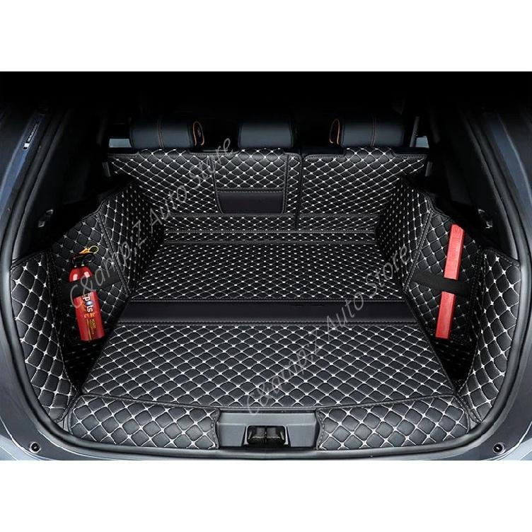 Car Trunk Mats For BYD Song Plus DM-i EV Seal U Sealion 6 SA3 2020-2027 Leather Cargo Liner Covers Boot Carpets Auto Accessories