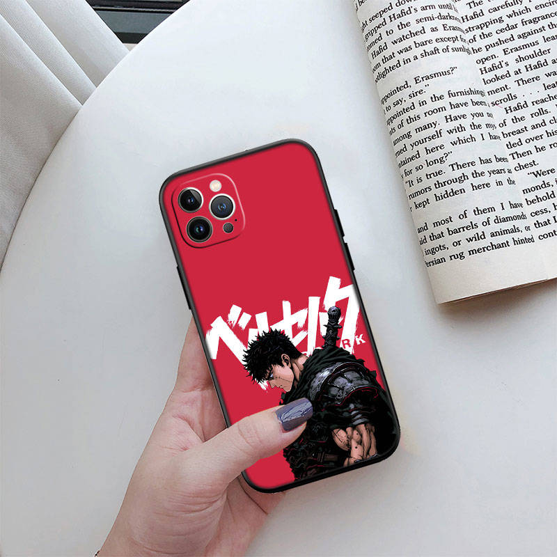 IR1 Berserk Guts Case for Samsung A06 A35 A25 A24 A15 A05S A05 M55 M35 M15 A02 A12 A13 A10 A16 A20 A30 A22 A31 A32 A33 A42 A50
