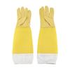 1 Pair Breathable Beekeeping Gloves Long Sleeves Protective Gloves Durable Beekeeper Gloves Safety Protection Breathable Mesh