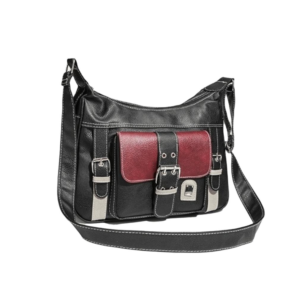 

Exquisite Shoulder Bag Large Capacity Messenger Bag INS Satchel Bag Commuting чорний