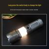 TLXTX7 Portable Zoomable COB LED Flashlight