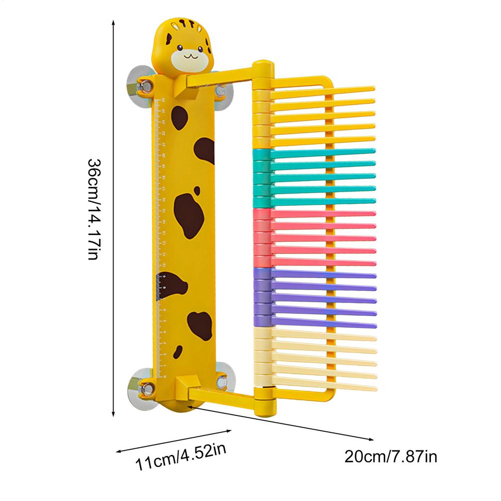 Ferramenta de Medição de Salto Vertical Vara de Teste de Salto em Altura Ferramenta de Treino de Toque e Tapotear Ajustável e Educacional Vertical