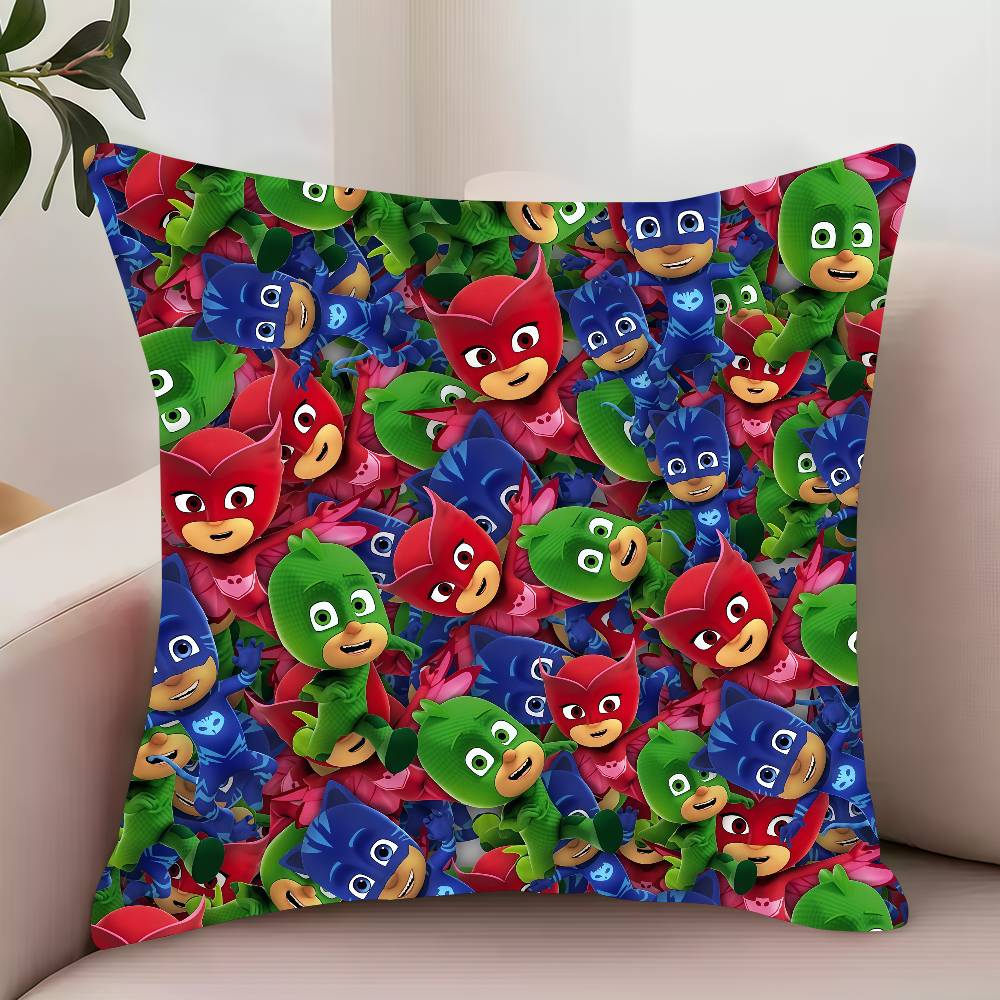 

bilibili P-PJ M-Masks Cartoon Pillow Case Decor Protective Covers Comfortable soft for Sofa Living Room Home office 12x12Inch