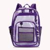 Fashion Student Preppy Style Bag Transparent Backpack Travel Dual Shoulder Teenager Large Transparent Knapsack Casual