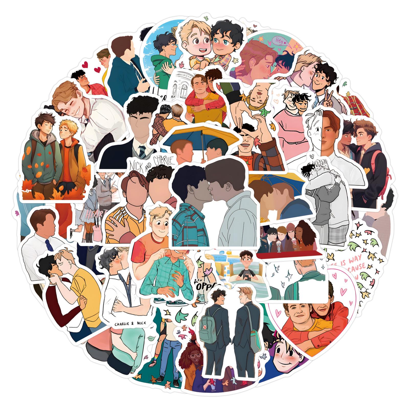 

55 Наліпок Графіті, що зупиняють серце, Декоративні Наліпки Мультяшні для Скутера, Ноутбука, DIY