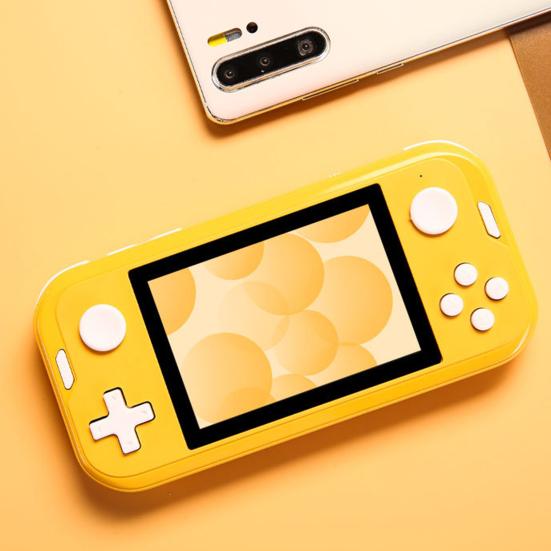 Vintage Game Console 3.5 Inch Screen HD-compatible Dual Joystick Control One Click Archive Support TF Card Video Game Console Game Player