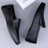 Leather Men Breathable Driving Shoes Luxury Brands Formal Men Loafers Moccasins Italian Male Lazy Shoes Black Plus Size 38 to 47