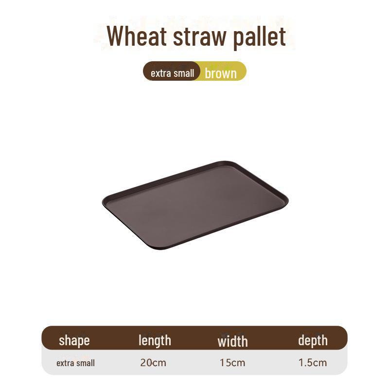 

Пластиковый прямоугольный поднос для чая в скандинавском стиле для дома, гостиной, ресторана или детского сада