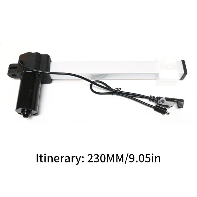 Practical Safety Overloads Protective Linear Actuator 333mm Stroked 24V Motor for Adjustable Furniture Replacement