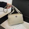 Multi-layer Large-capacity Lightweight and Simple Solid-color Fashiable Single-shoulder Versatile Casual Sports Crossbody Bag