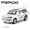 1/32 Scale Prado Diecast Car Model Toy, Pull Back Toy Vehicle with Sound and Light for Kids Toddler Boys Girls Gift Collection