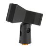 JD‑09 Microphone Clip ABS Universal Handheld Mic Clamp Holder with 58in Male To 38in Female