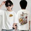 Summer New Arrival One Piece Pattern Tshirt Unisex Anime Print Casual Shortsleeved Fashionable Streetwear Top Y2K Style