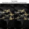6 LED Solar Butterfly Lights Waterproof Garden Solar Lights Landscape LED Butterfly Lights  Pathway