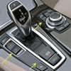 ABS Car Interior Multimedia Control Switch Start Stop Buttons Cover Trim Stickers For Bmw 5 Series F10 5GT F07 X3 F25 X4 F26