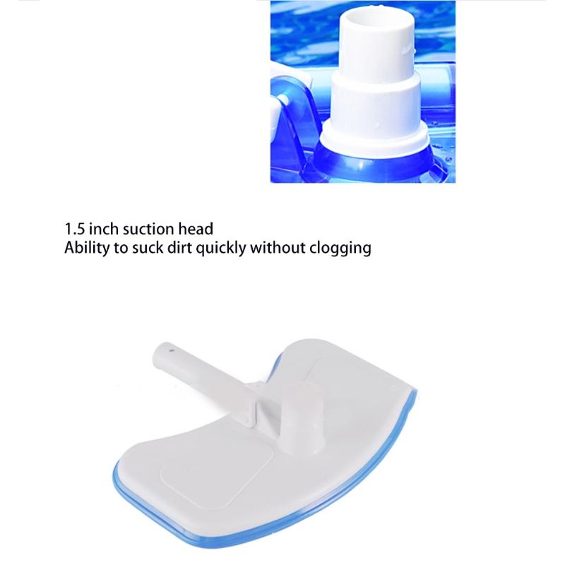 Mini Pool Cleaning Suction Pan Pool and Spa Vacuum for Head Swimming Pool Vacuums for Head Safe for Cleaning Ground