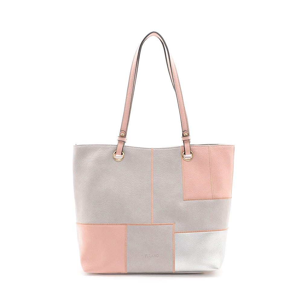 FIRANO Women s Multicolor Tote Bag, 403153, Pink