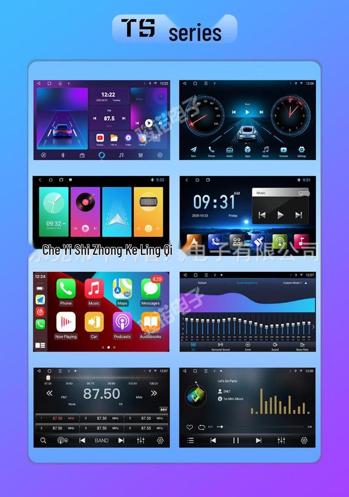 Android Large Screen GPS Navigation with Bluetooth CarPlay for Hyundai Mistra 2014-2016