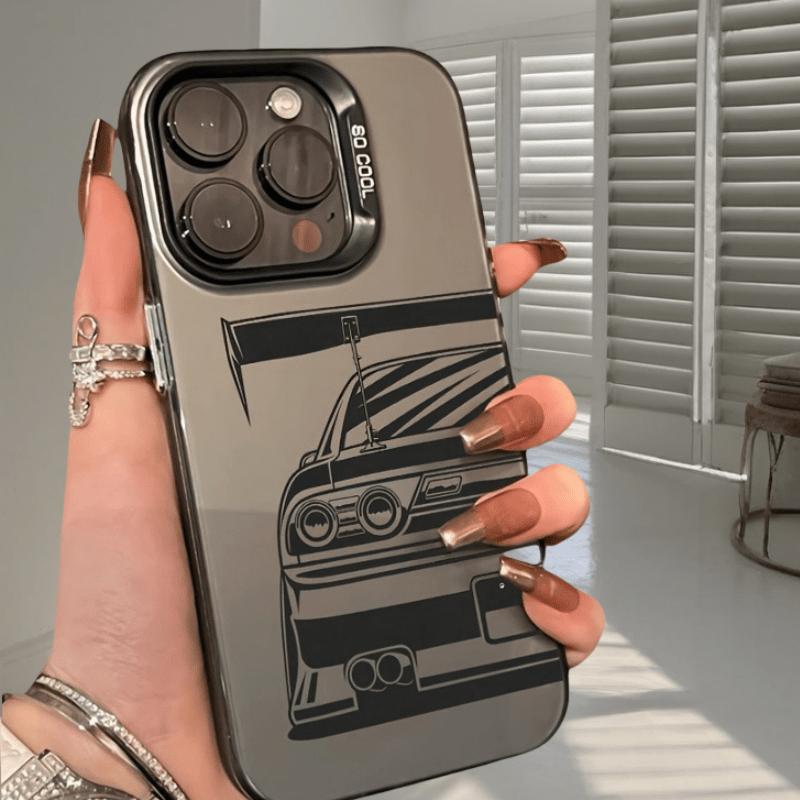 Fashion Car Pattern Phone Case Suitable for iPhone 17 16 15 14 13 12 11 Pro/ Max /Plus Anti-fall and Shockproof Back Cover