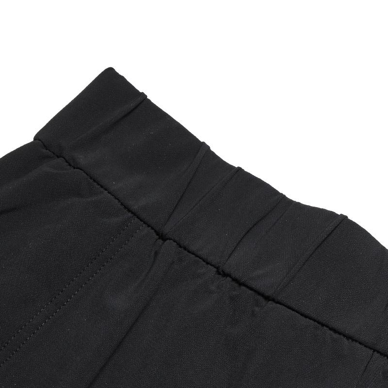 Fila By Naoki Takizawa Fashionable Versatile Slim Elegant Daily Comfortable Woven Casual Long Pants Women Bottoms Black F11W542801FBK