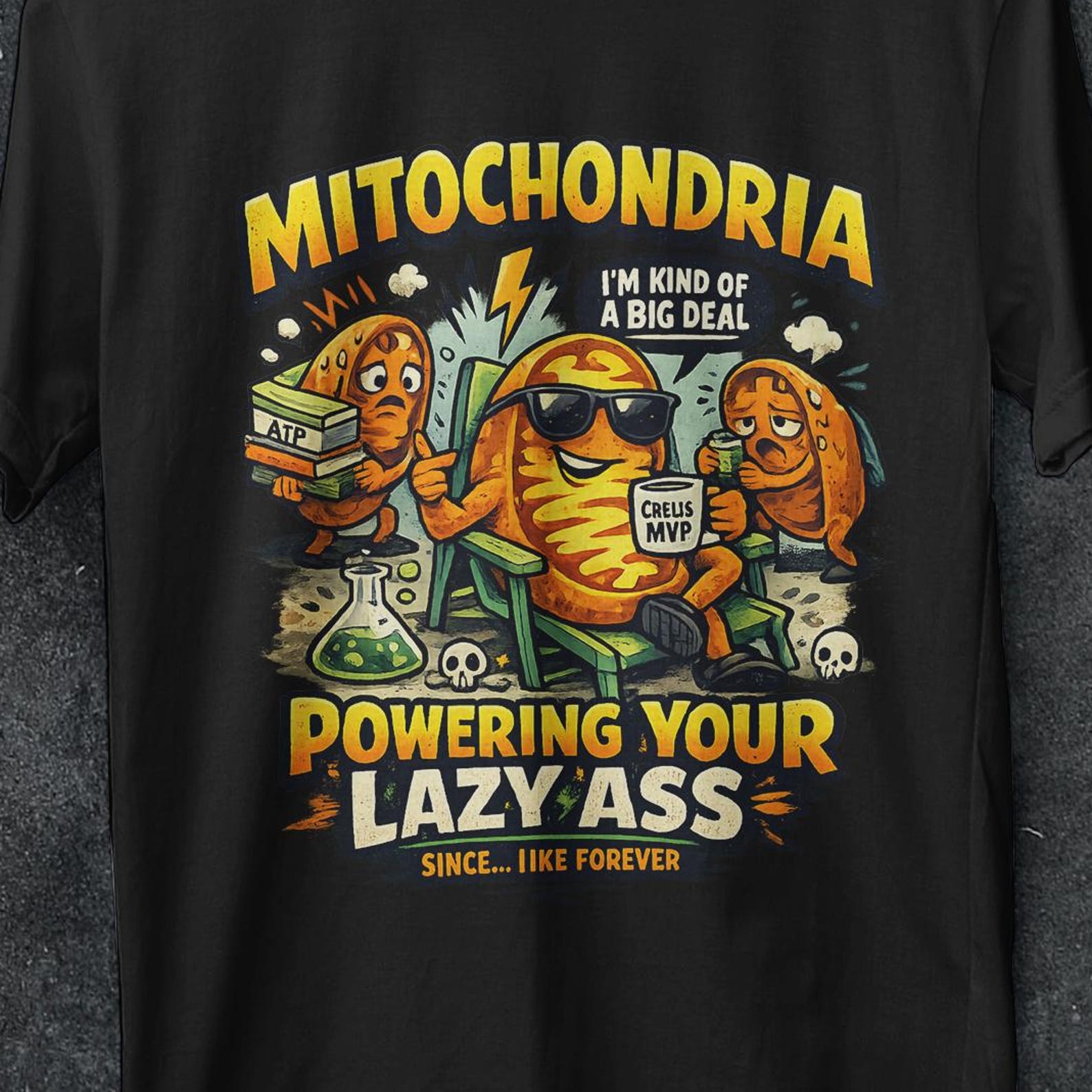 Mitochondria vintage science shirt, biology gift, Mitochondria, Funny Science, steam cell t shirt, graphic tee biology, medical humor shirts M