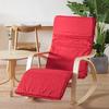 Nordic Korean Style Rocking Recliner: Folding Leisure Nap & Reading Chair Combo.