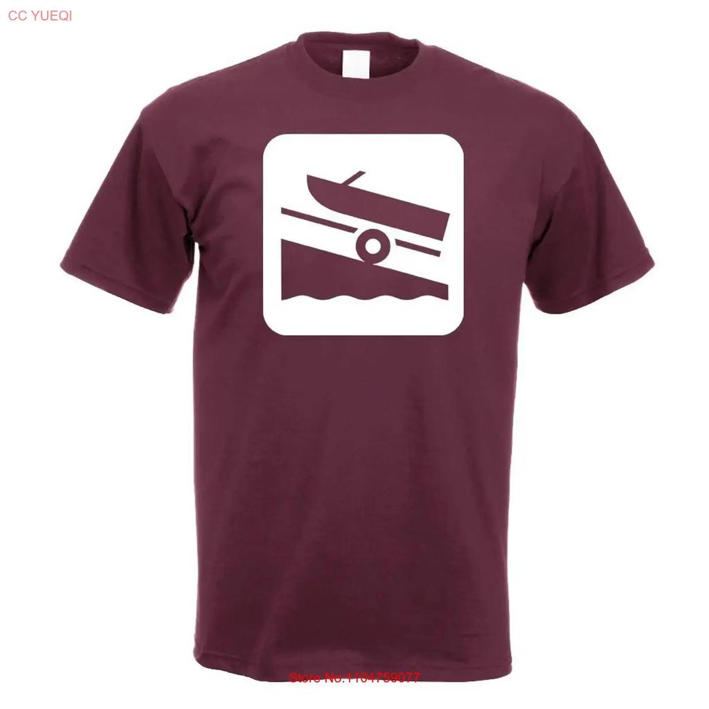 Mens fun shirt printed design navigation pictograms vintage Washed Unisex Comfortable Stylish Slightly fashion Stretched Soft