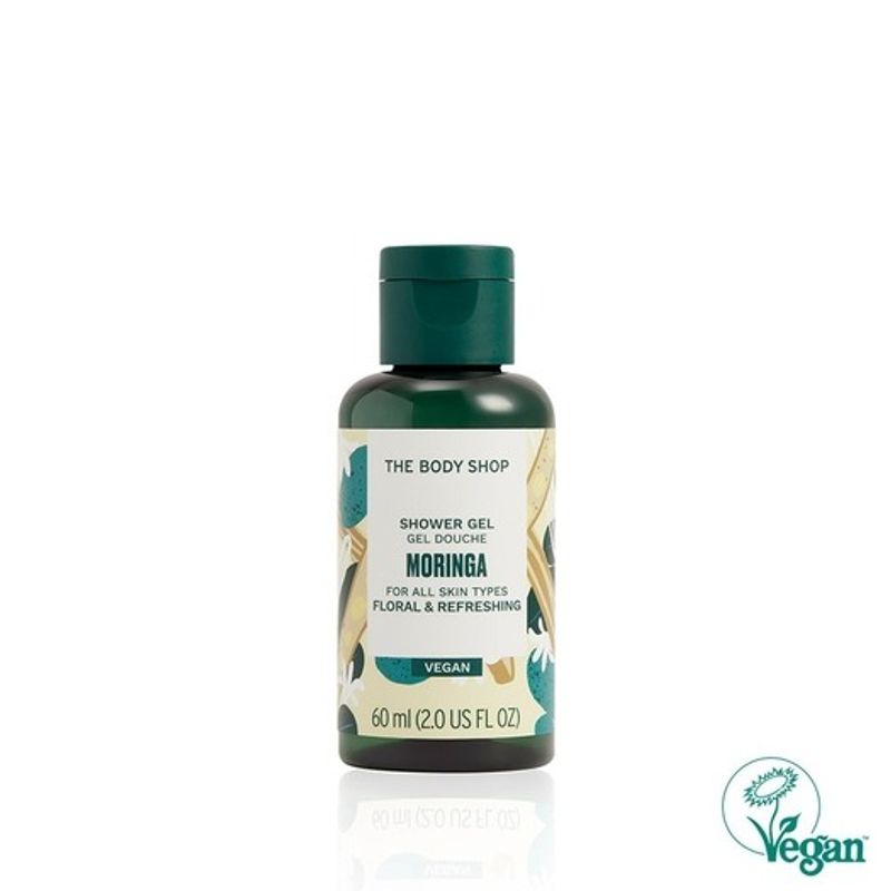 The Body Shop Moringa Shower Gel 60ML (33277) FREE
