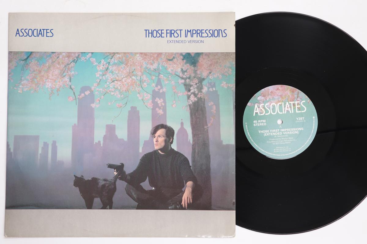 

12inch Record ASSOCIATES Those First Impressions Extended V YZ6T WEA 1984 UK Rock Used