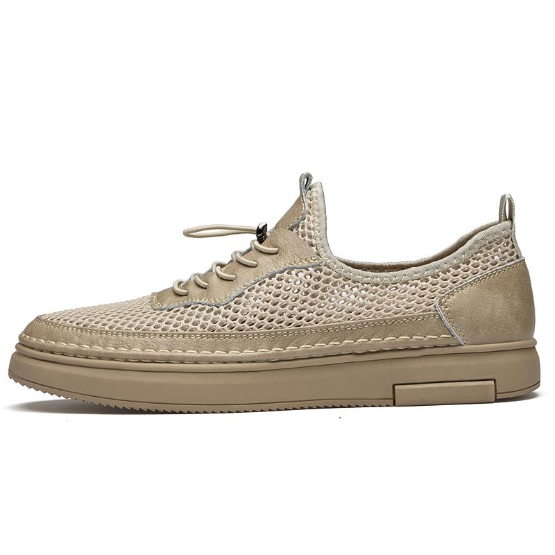 Summer Men's Mesh Breathable Casual Walking Shoes Comfortable Male Outdoor Hiking Shoes Versatile Driving Shoes For Men