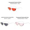 Fashion Cat Eye Sunglasses For Women With Uv400 Protection And Pc Frame For Outdoor Activities