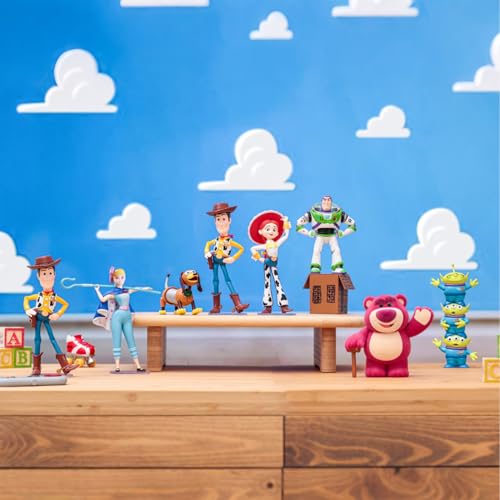 TOP TOY Disney Toy Story 30th Anniversary Series [1 Piece] Gacha Gacha Blind Box Figure Soft Vinyl PVC Premium Toy Birthday Present Woody Buzz Charact