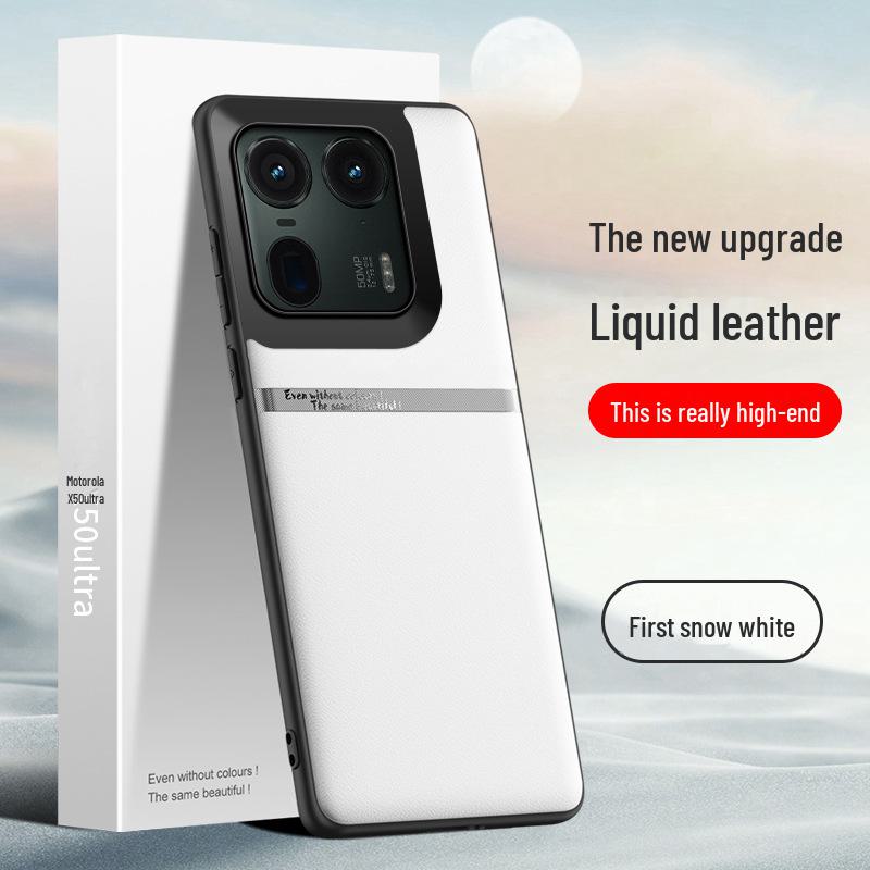 

Чехол для телефона Motorola X50 Ultra Liquid Leather - защитный чехол от падений, в наличии одна штука Large Aperture for Motorola x50ultra