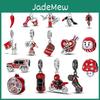 Red Series Pendant Beads Charms Plata Charms Of Ley Fit Original Brand Women Bracelet Pendant Necklace Jewelry